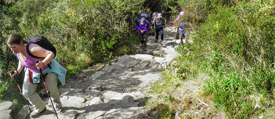 inca trail to machu picchu
